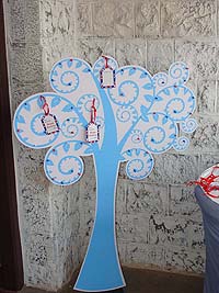 British Birthday theme Wish Tree